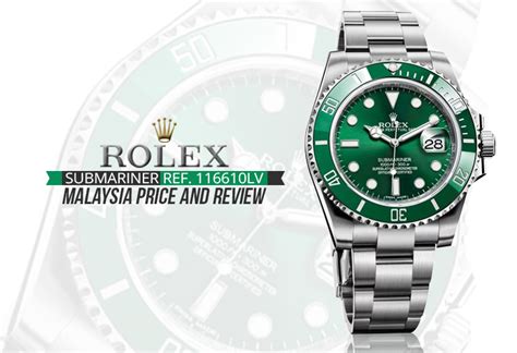 new rolex submariner price malaysia